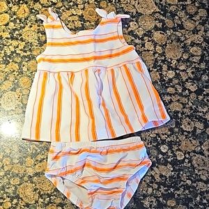 $3for12$$$NWOT 2pc 3mo gorgeous baby girl outfit